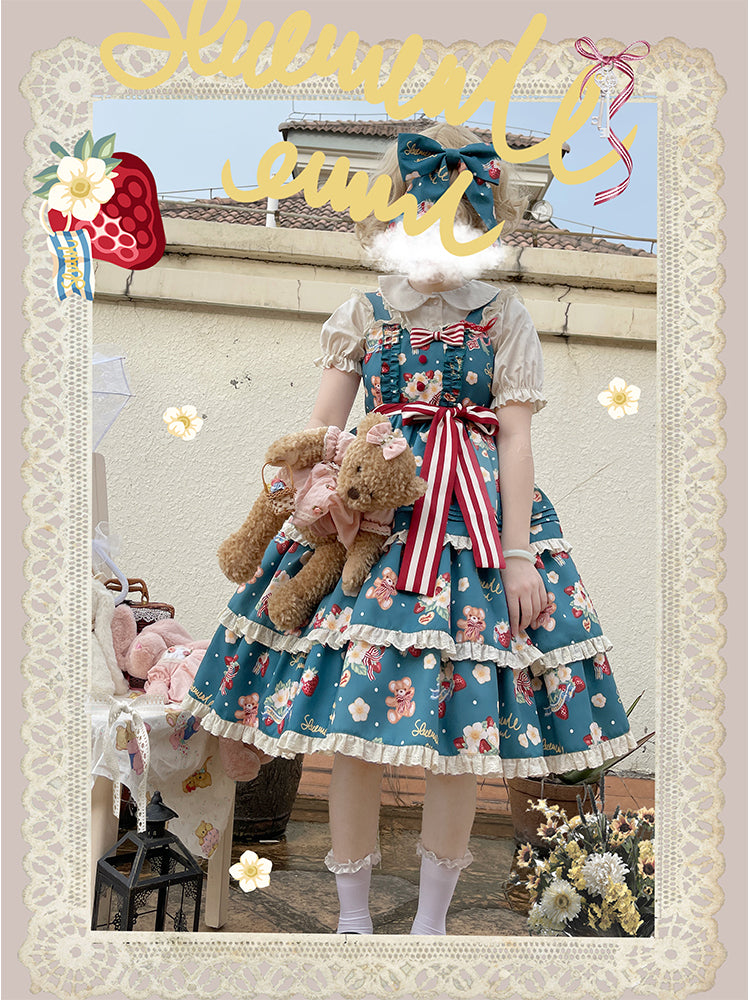 JSK♥Ready to Ship♥Summer Strawberry ♥ Lolita Dress