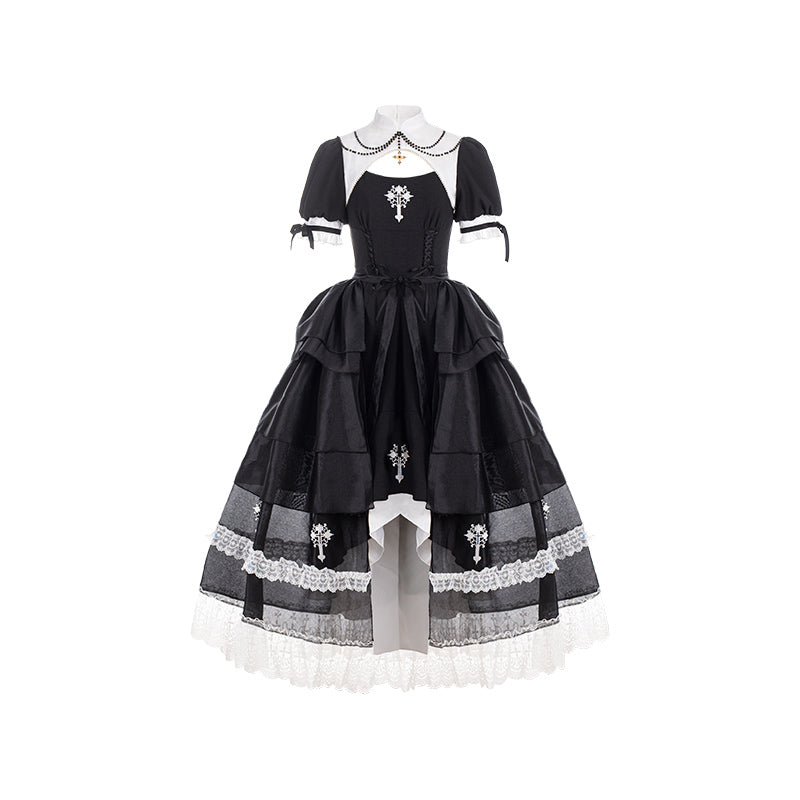 OP♥Ready to Ship♥Prayer of the Dead♥Gothic Lolita Dress