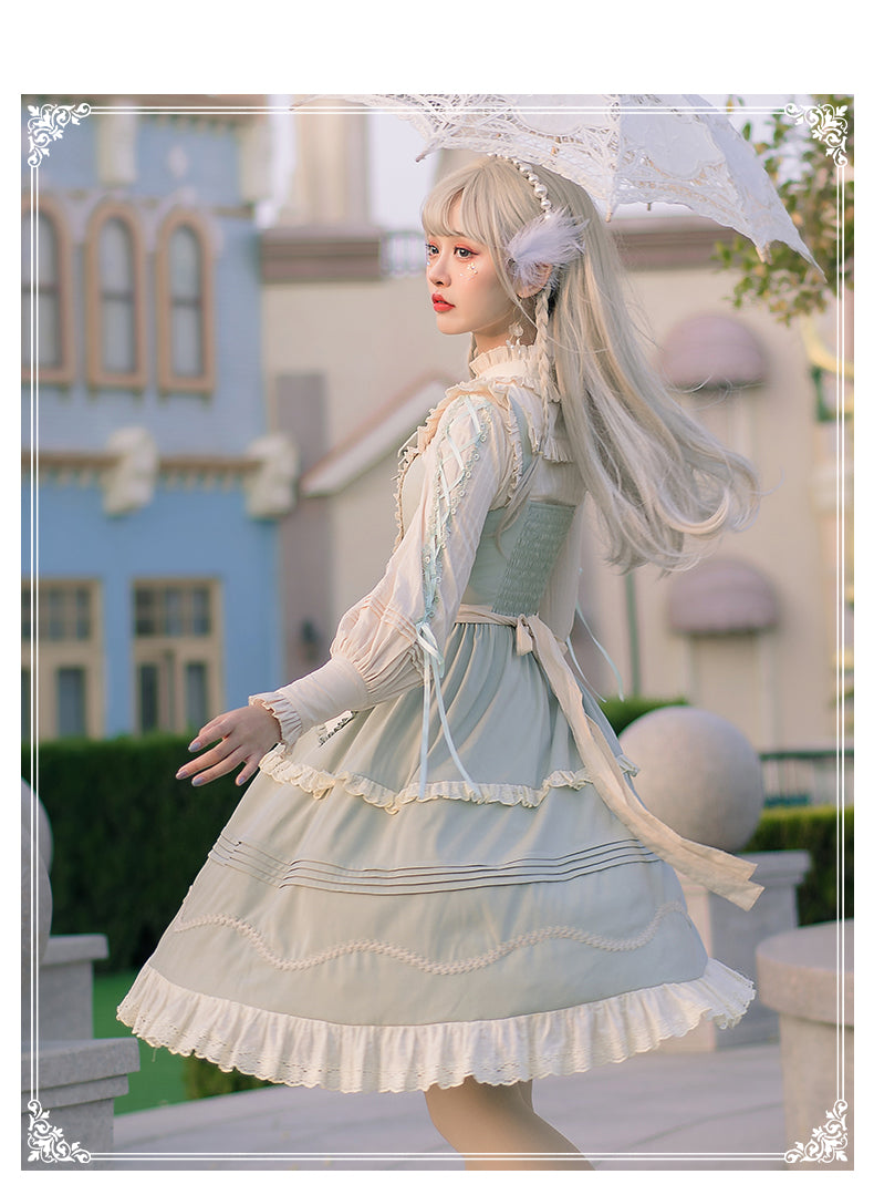 JSK♥Ready to Ship♥March Fusang♥Sweet Lolita Dress