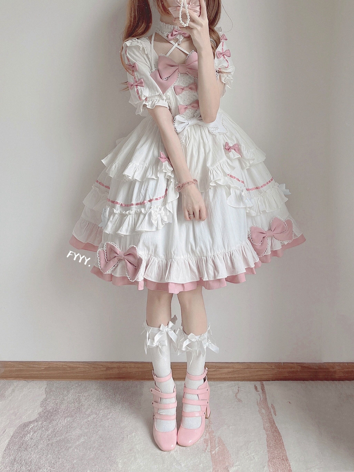 OP ♥Ready to Ship-2 week♥Puff Sweetheart♥ Lolita Dress