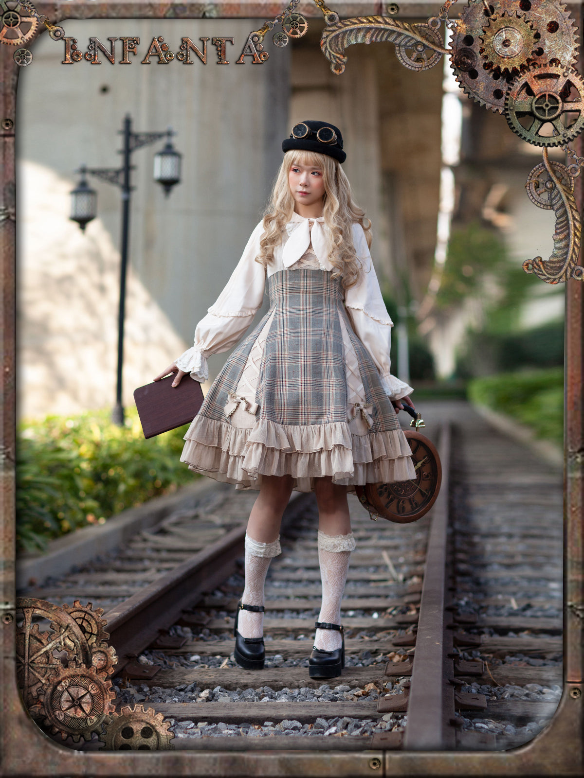 JSK♥Ready to Ship♥Memoirs of Backlight♥Elegant Lolita Dress