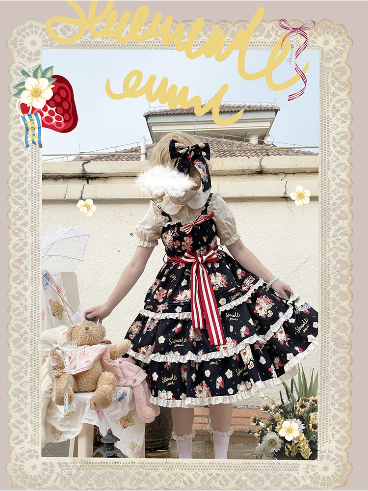 JSK♥Ready to Ship♥Summer Strawberry ♥ Lolita Dress