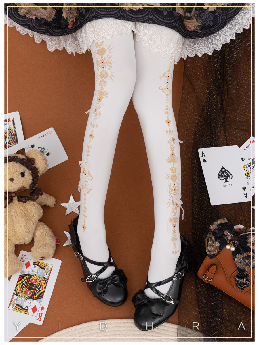 In the Name of Queen Lolita Tights By Yidhra