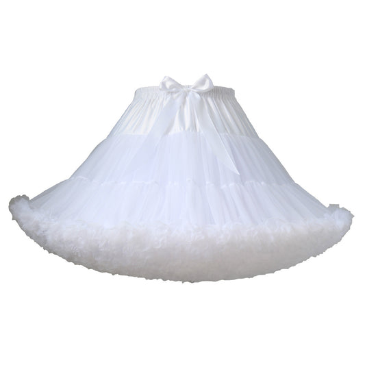 Daily 40cm Length Cloud Colorful Petticoat