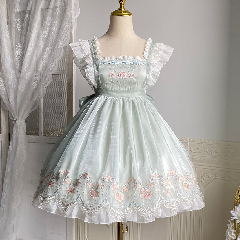 JSK♥Ready to Ship♥Flower Encounter♥Sweet Lolita Dress