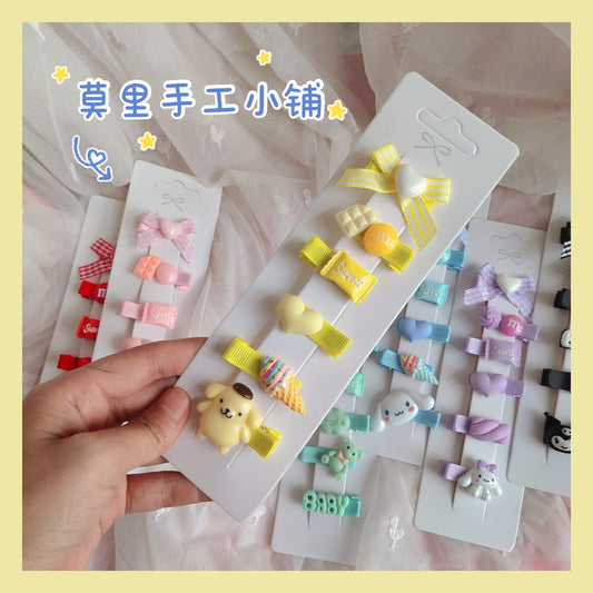 Lolita Macarons Hairpins 6pcs/Set