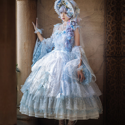 JSK Full Set ♥Ready to Ship♥Sakura Girls ♥Sweet Lolita Dress