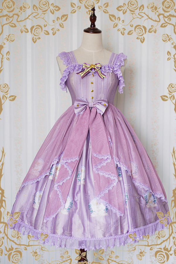 JSK Dress♥Ready to Ship♥The Little Angel Singing Blessing Poem♥Sweet Lolita Dress