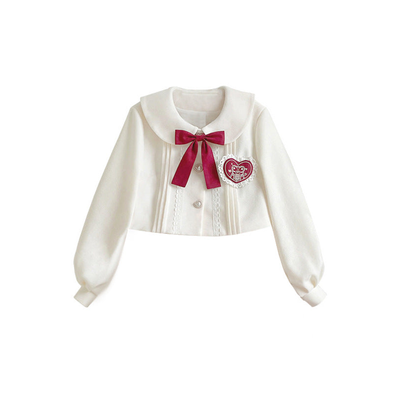 JSK & Coat Set♥ Ready to Ship ♥Winter gift♥Sweet Lolita Dress