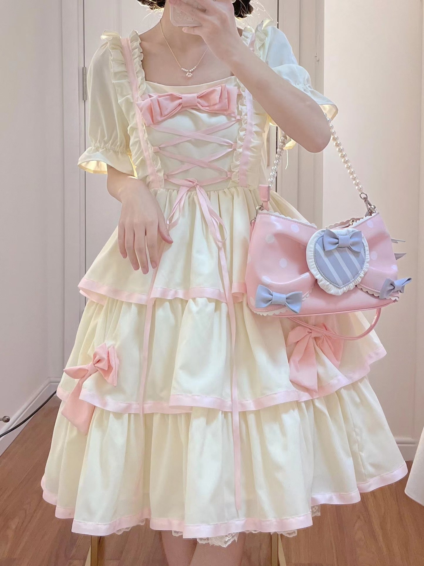 OP & JSK♥ Ready to Ship ♥Moon Light Girl♥Sweet Lolita Dress