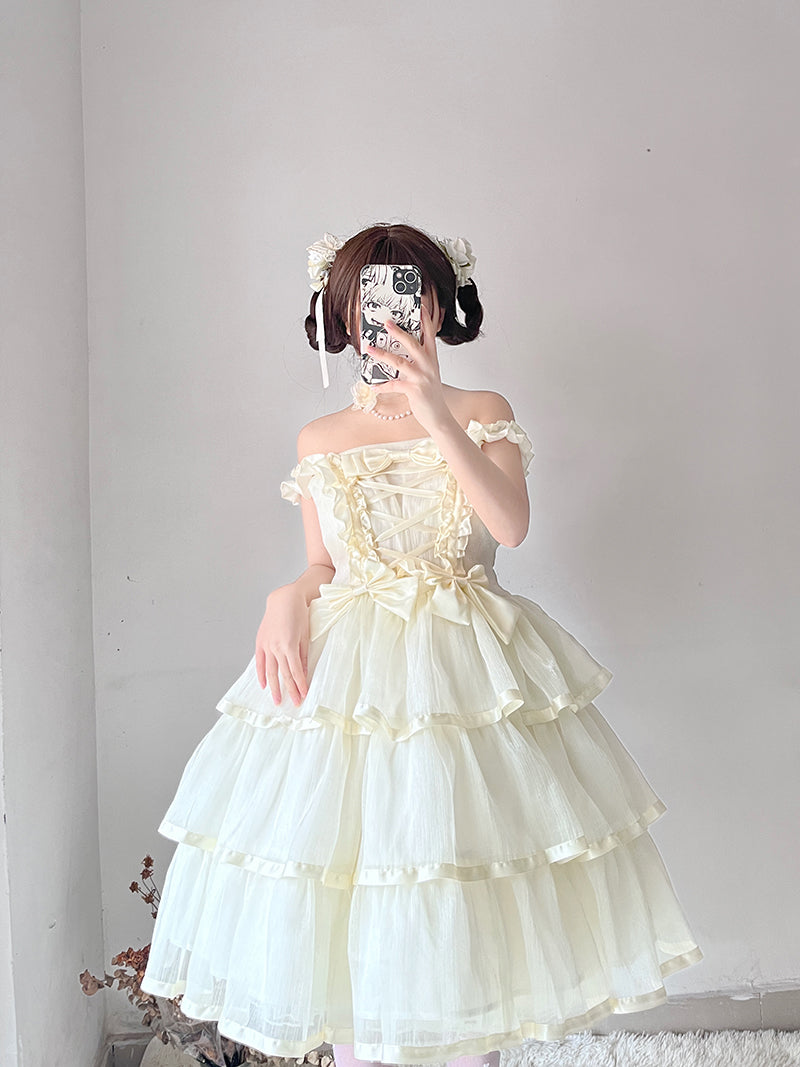 OP & JSK♥ Ready to Ship ♥Moon Light Girl♥Sweet Lolita Dress