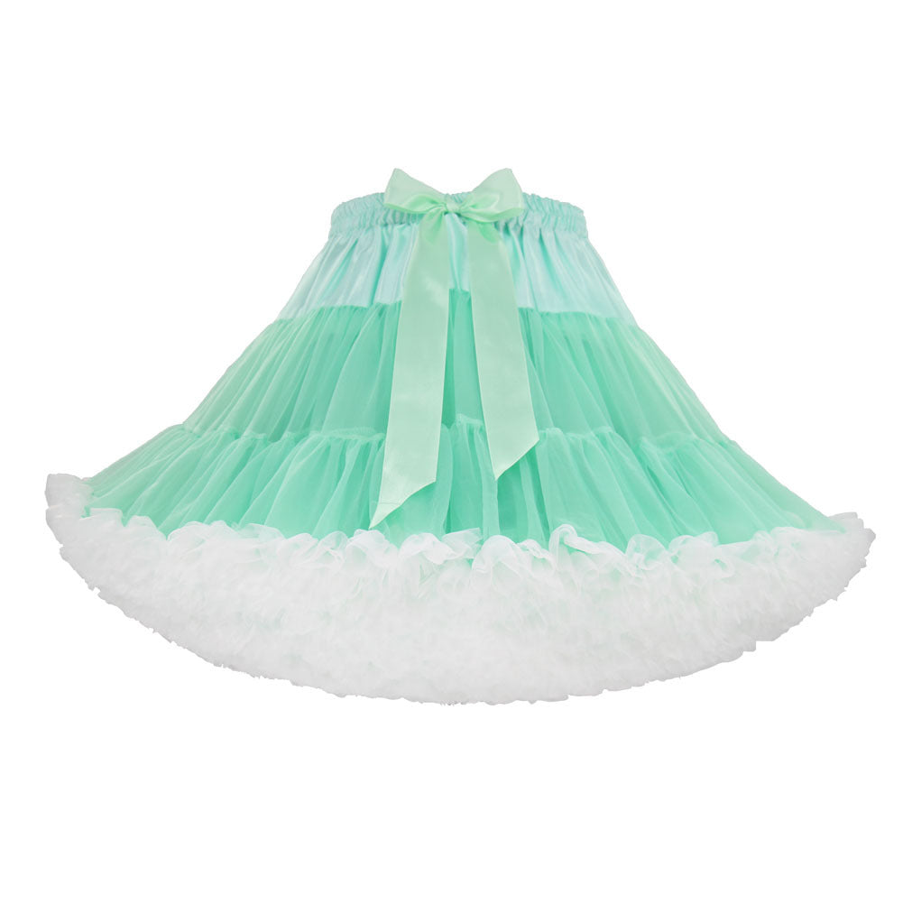 Daily 40cm Length Cloud Colorful Petticoat