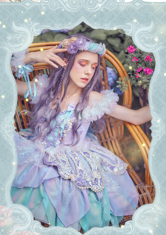 JSK Dress♥Ready to Ship♥ Elf Princess♥ Lovely Lolita Dress
