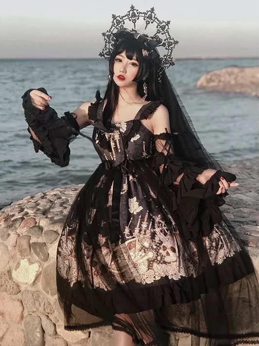 JSK Set♥Ready to Ship♥ Gothic Lolita Dress