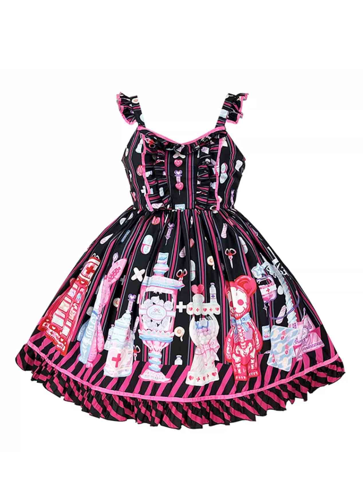 JSK Dress♥Ready to Ship♥Sweetie Hospital♥ Sweet Lolita Dress