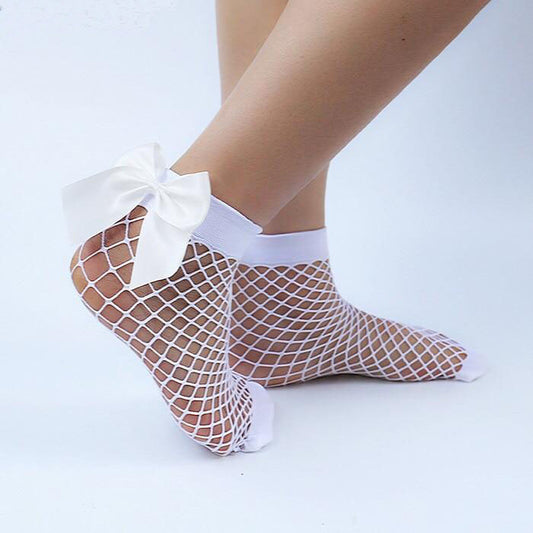 Lolita Style Bow Socks