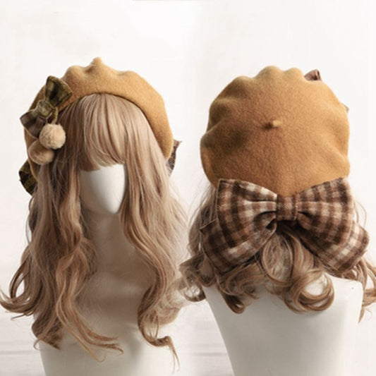 LolitaSweet Woolen Handmade Hat Headdress