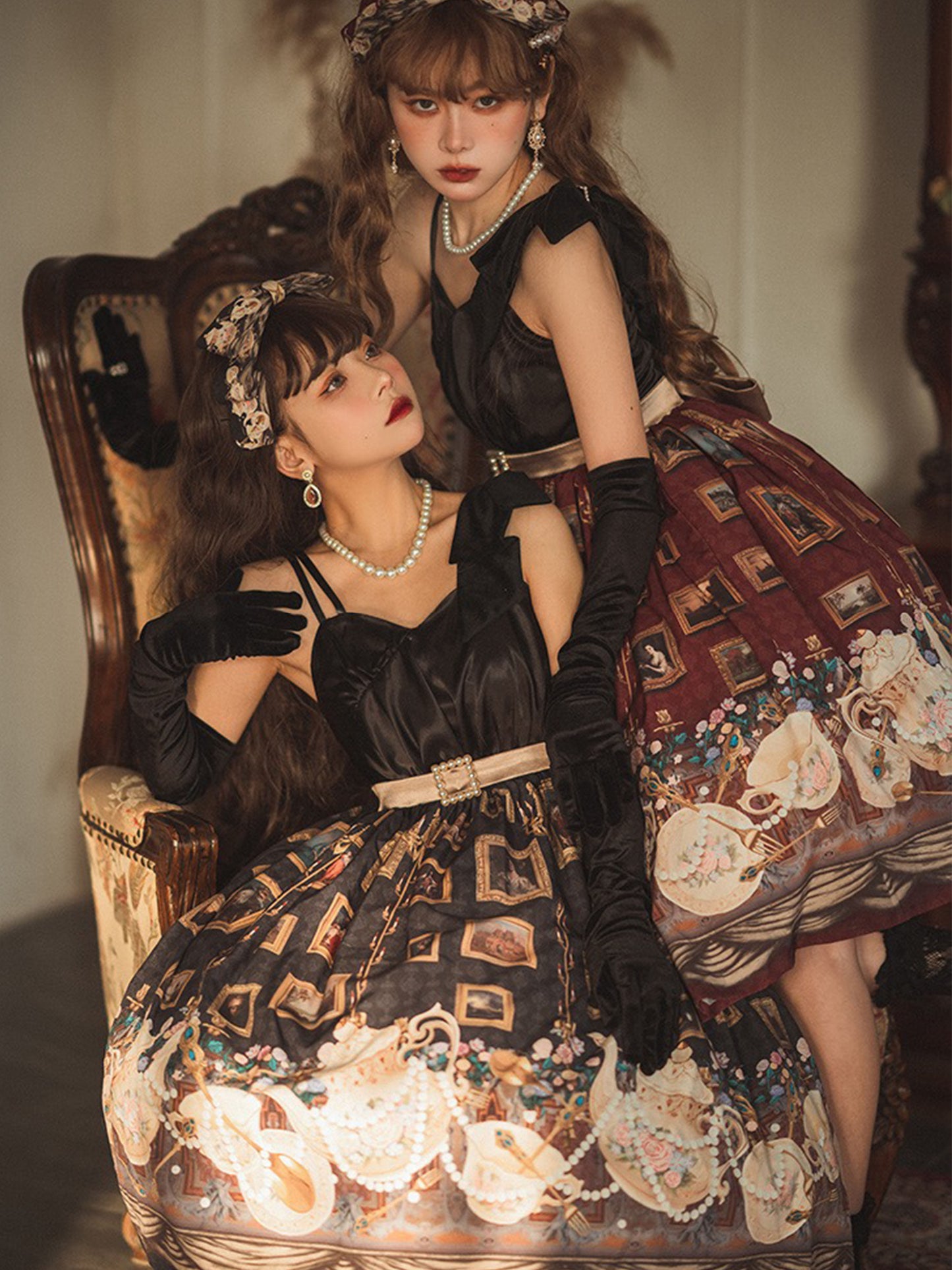 JSK ♥Ready to Ship♥Ceylon Under The Moonlight♥ Classic Lolita JSK Dress