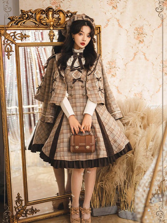 JSK Dress Full Set ♥Pre-order 2 months♥ Island Forest ♥ Sweet Lolita Dress